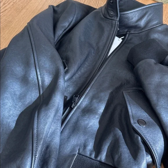 Frame Harrington leather jacket - Picture 7 of 7